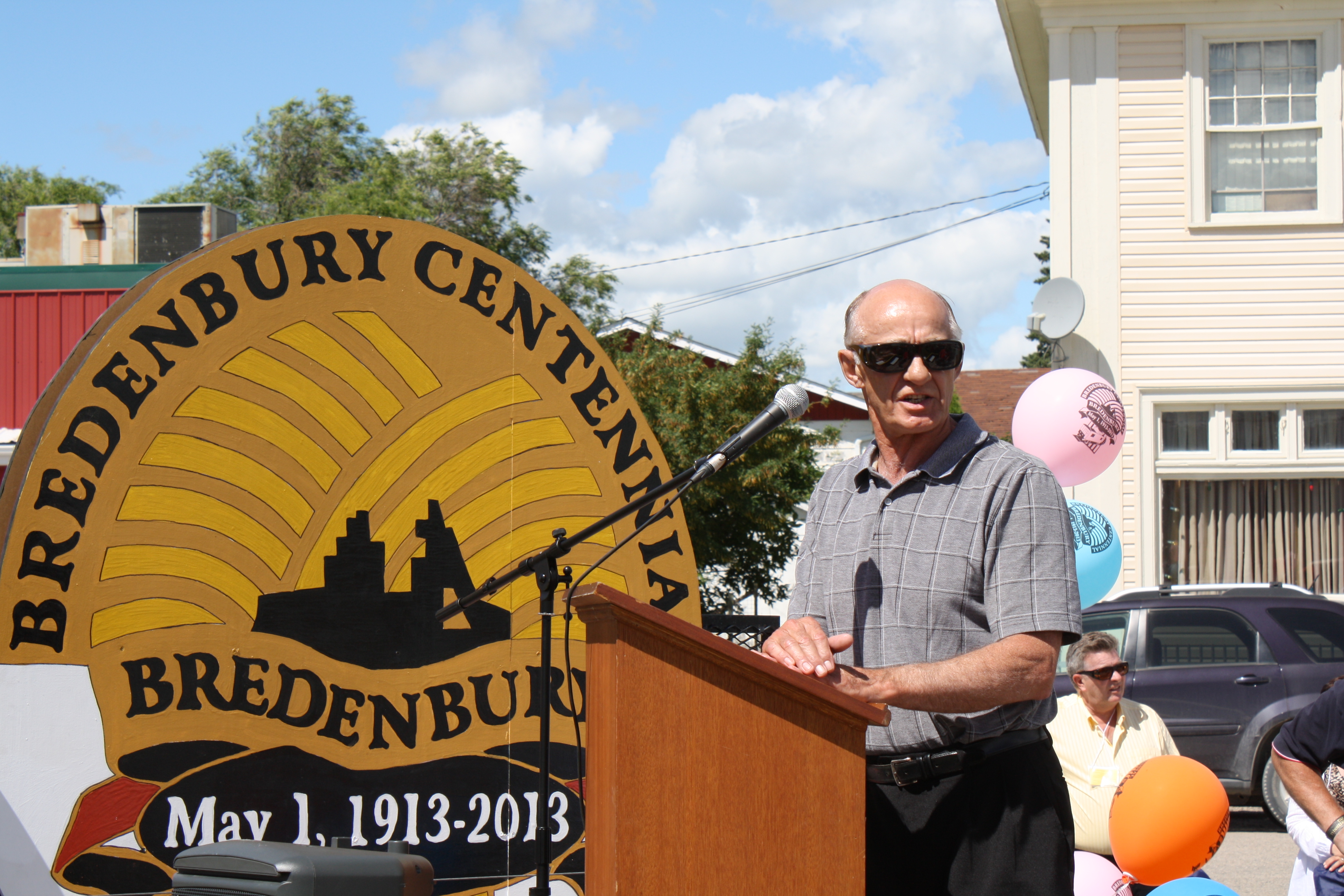 MLA Bob Speaking